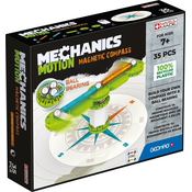 Geomag Mechanics: Motion Magnetic Compass - komplet s 35 kosi