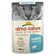 24x70g Almo Nature Holistic Urinary Help za mačke, s piščancem