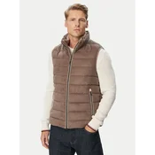 Milestone Brezrokavnik MSDawson 630372 60915 Temno bež Regular Fit