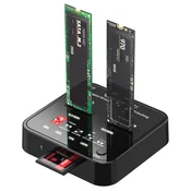 shumee CoreParts USB3.2 Type-C (10 Gbps) M.2, MS-CLONER-M2-SD