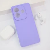 Maska 3D Camera za Xiaomi Redmi Note 14 5G (EU) ljubicasta