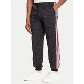 Guess Spodnji del trenirke Z5BB19 K2042 Črna Regular Fit