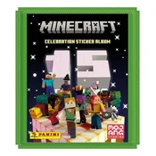 PANINI Nalepke za 15. obletnico Minecrafta: 1x paket/vrečka nalepk