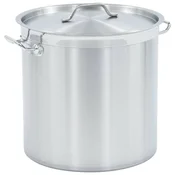 vidaXL Lonec za juho 50 L 40x40 cm nerjaveče jeklo