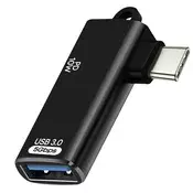LINQ LinQ, Adapter OTG USB na USB-C in USB-C Charge 10W 5Gbps prenos, Črna, (5000191864)