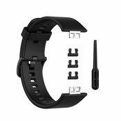 BStrap Huawei Watch Fit Silicone pašček, Black