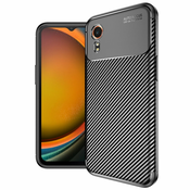 Techsuit – ovitek CarbonFiber za Samsung Galaxy Xcover7 – črna