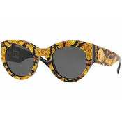 VERSACE Ženske naocare za sunce 0VE4353 52838751, Šarene