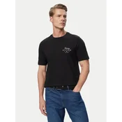 TOMMY HILFIGER Majica Logo  mornarska / rdeča / črna / bela