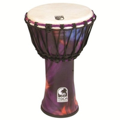 TOCA DJEMBE 10 FREESTYLE ROPE TUNED Woodstock Purple SFDJ-10WP