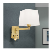 Orion WA 2-1469/1- LED zidna lampa CARLTON 1xE27/40W/230V + LED/3W bela/zlatna