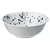 SILVERSIDA Cinija za posluživanje, dezenirano/plava, 28 cm