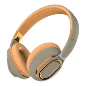 INF Brezžične čez-ušne Bluetooth slušalke z 9D zvokom, 16-urna avtonomija Brown, (5000296252)