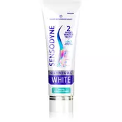 Sensodyne Clinical White Enamel Strengthening zobna pasta za beljenje zob 75 ml
