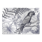Decormat Podloga za stol Sketched parrot 120x90 cm 2 cm