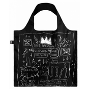 LOQI zložljiva vreÄŤka Jean-Michel Basquiat, Crown Bag