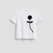 Reserved - Majica kratkih rukava s cvjetnim aplikacijom