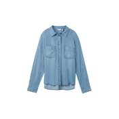 TOM TAILOR Bluza, modra