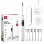 Oclean XPRO Elite električna sonična zobna ščetka + dodatki, bela