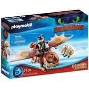 Playmobil Tekma zmajev, Škilek im mesožer 70729 - Playmobil Dragons