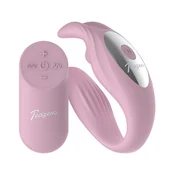 Teazers – Bunny Couple Vibrator with Remote – Pink