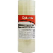 Ljepiva traka Optima, 15 mm x 33 m, prozirna, 10/1