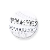 Spirala, metalna, 3:1, 8 mm, 36-50 listova, FELLOWES, crna 53261