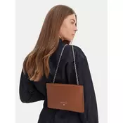 Ročna torba Patrizia Pepe 8B0335/L001-B111 Rjava
