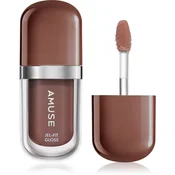 AMUSE Jel-Fit Gloss vlažilni sijaj za ustnice z učinkom povečanja odtenek Pudding 3.8 g
