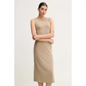 Haljina Marc OPolo boja: zelena, midi, uska, 503308759031