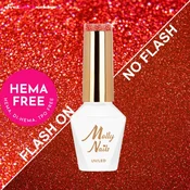 MOLLY NAILS WINTER gel lak 645 - Queen Of Love
