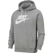 Nike M NSW CLUB HOODIE PO BB GX, moški pulover, siva BV2973