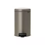 Brabantia koš za smeti, 12 L, platinum