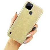 GS Bleščeč ovitek za Realme C21Y, zlat