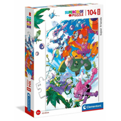 CLEMENTONI Puzzle Super prijatelji! MAXI 104 kosov
