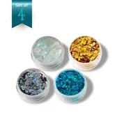 Artline Epoxy Resin Set holografskih bleščic (sequins), 4 barve, 1-2 mm, po 5 g