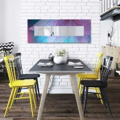 Wallity Ogledalo 40120YMA-37, 40x120 cm, Šareno