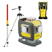 NIVEL SYSTEM Križni linijski laser, rdeči ž. CL4D-R + SJJ-M1EX + CLS-5 + LS24