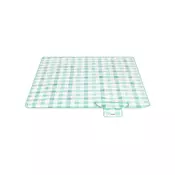 Songmics Piknik odeja 200x200 cm zelena