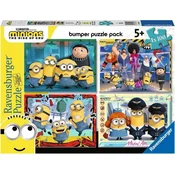 Ravensburger Puzzle Mimons 2: Zločinec prihaja 4x100 kosov