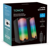 Zvucnik SPEEDLINK Tonos, RGB, Bluetooth, crni SL-810009-BK
