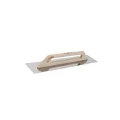 Kubala Lopatica KU5423 Smooth stainless steel trowel, 130 x 580 mm, WOOD LINE