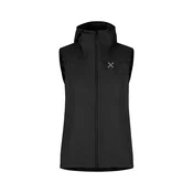 Montura RISE HOODED dámska vesta, čierna (S)