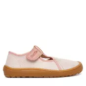 Copati Froddo Barefoot Canvas T-Bar G1700439-2 S Roza