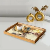 Aberto Design Poslužavnik TPEA9946 50 x 29 x 3.5 cm, Šareni