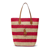 Polo Ralph Lauren Shopper torba, bež / smeda / crvena
