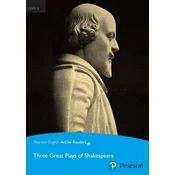 PEAR. Three Great Plays of Shakespeare. Book with eBook and audio. Level 4
