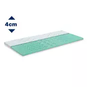 Nadmadrac Aloe Vera Vitalis 2u1, 4 cm, reverzibilna navlaka, jedna strana s ucinkom hladenja, druga za korištenje cijele godine, potporna Orthocell™ p