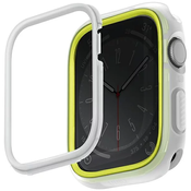 UNIQ case Moduo Apple Watch Series 4/5/6/7/8/SE/SE2 40/41mm lime-white (UNIQ-41MM-MDFLIMWHT)