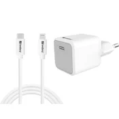 Sandberg 441-57 USB-C 20W sa Lightning kablom 1m Kucni punjac